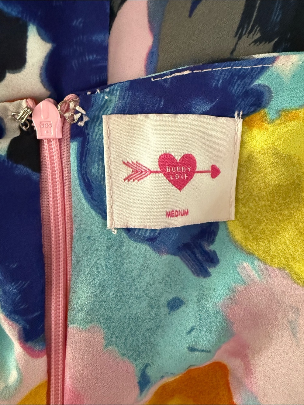Buddy Love Watercolor Maxi Dress - Picture 3 of 3